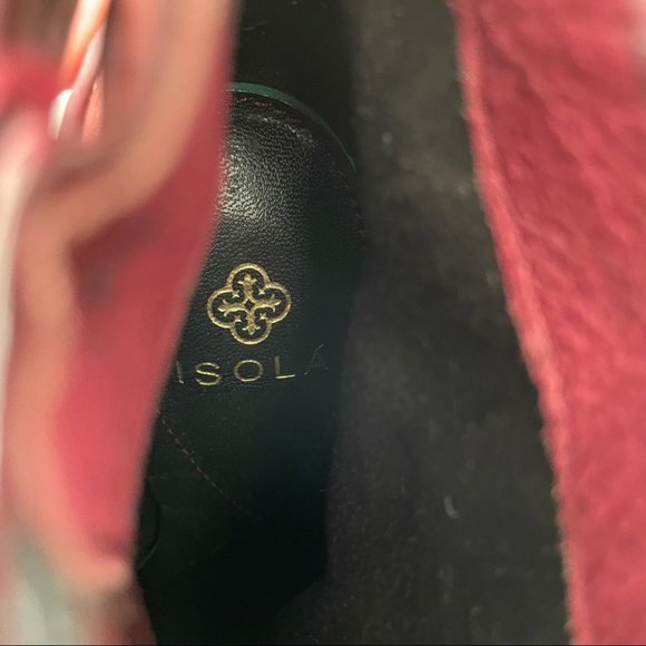 Isola Red Talen Heeled Booties 7.  Super cute.  Just too small for me - Picture 8 of 8